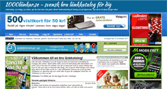 Desktop Screenshot of 1000lankar.com